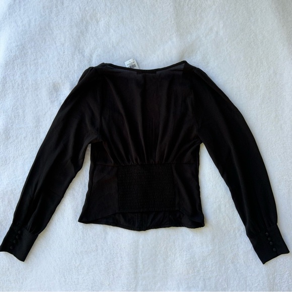 NWT Abercrombie Long Sleeve Blouse - Picture 7 of 9